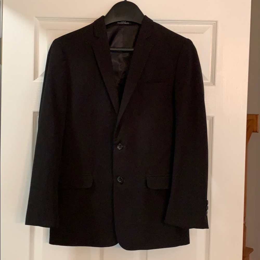 Calvin Klein Youth Boys Blazer Sz 18 Blk Like New
